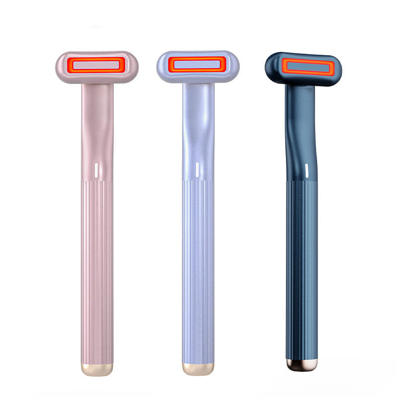 Rotary 360 Degrees Red LED Light 5-in-1 Eye/Face Therapeutic Massage