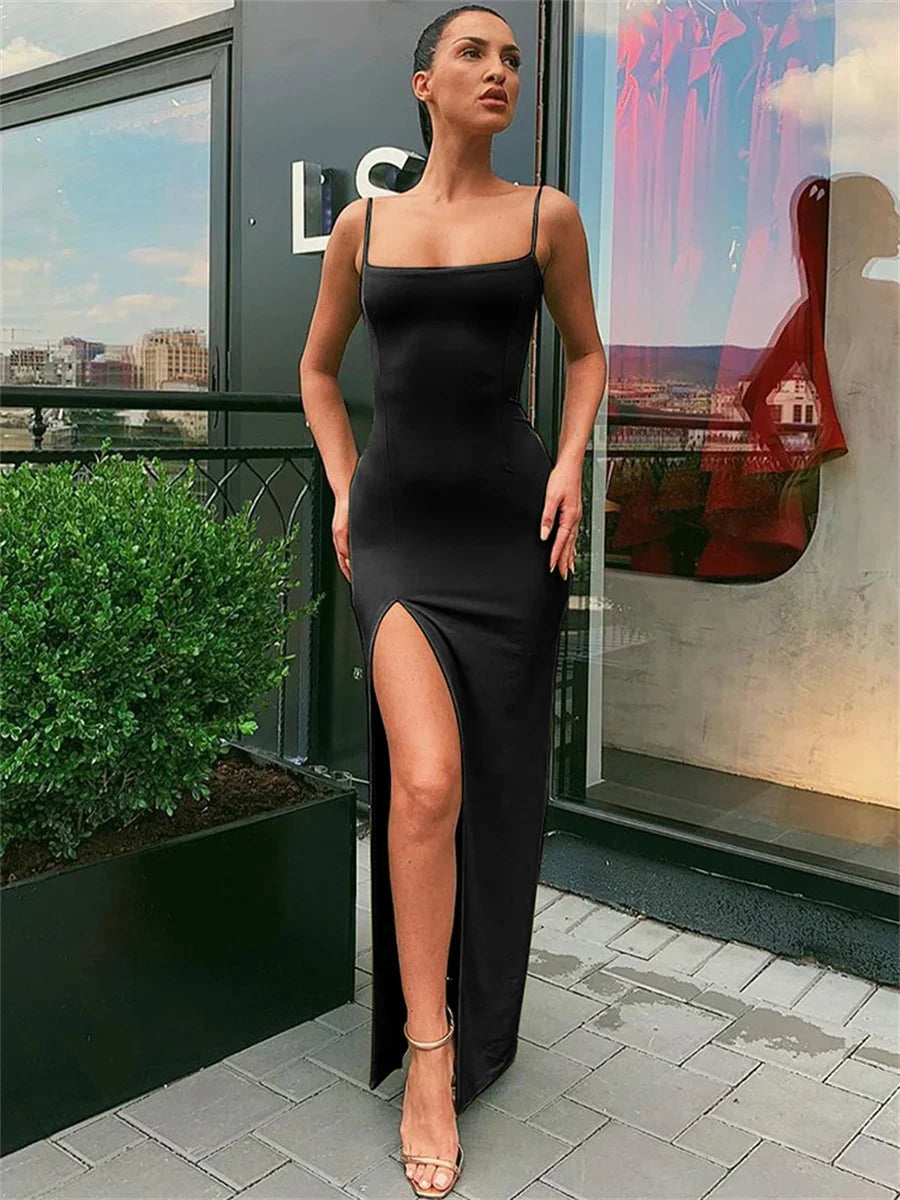 Bodycon Spaghetti Strap party Dress