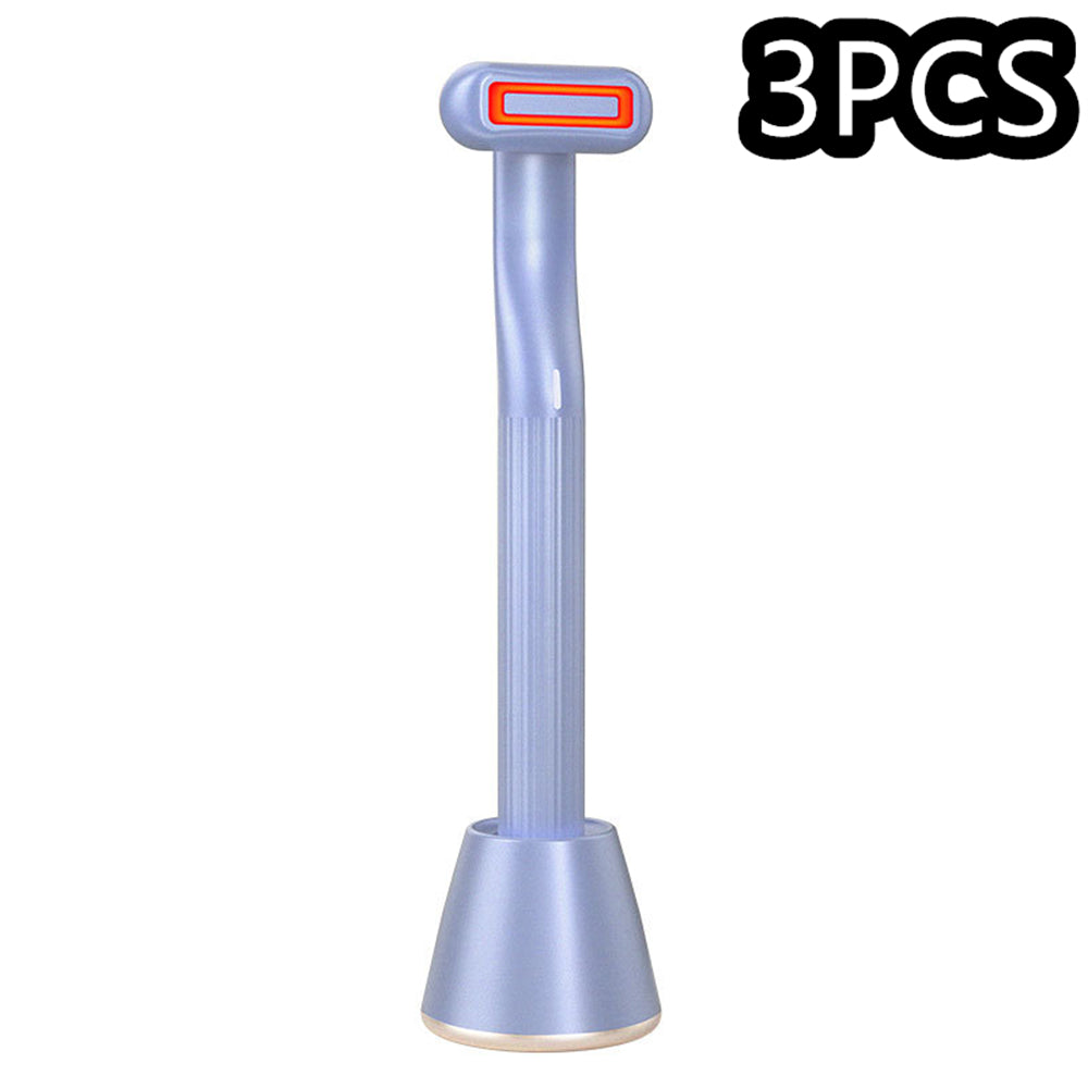 Rotary 360 Degrees Red LED Light 5-in-1 Eye/Face Therapeutic Massage