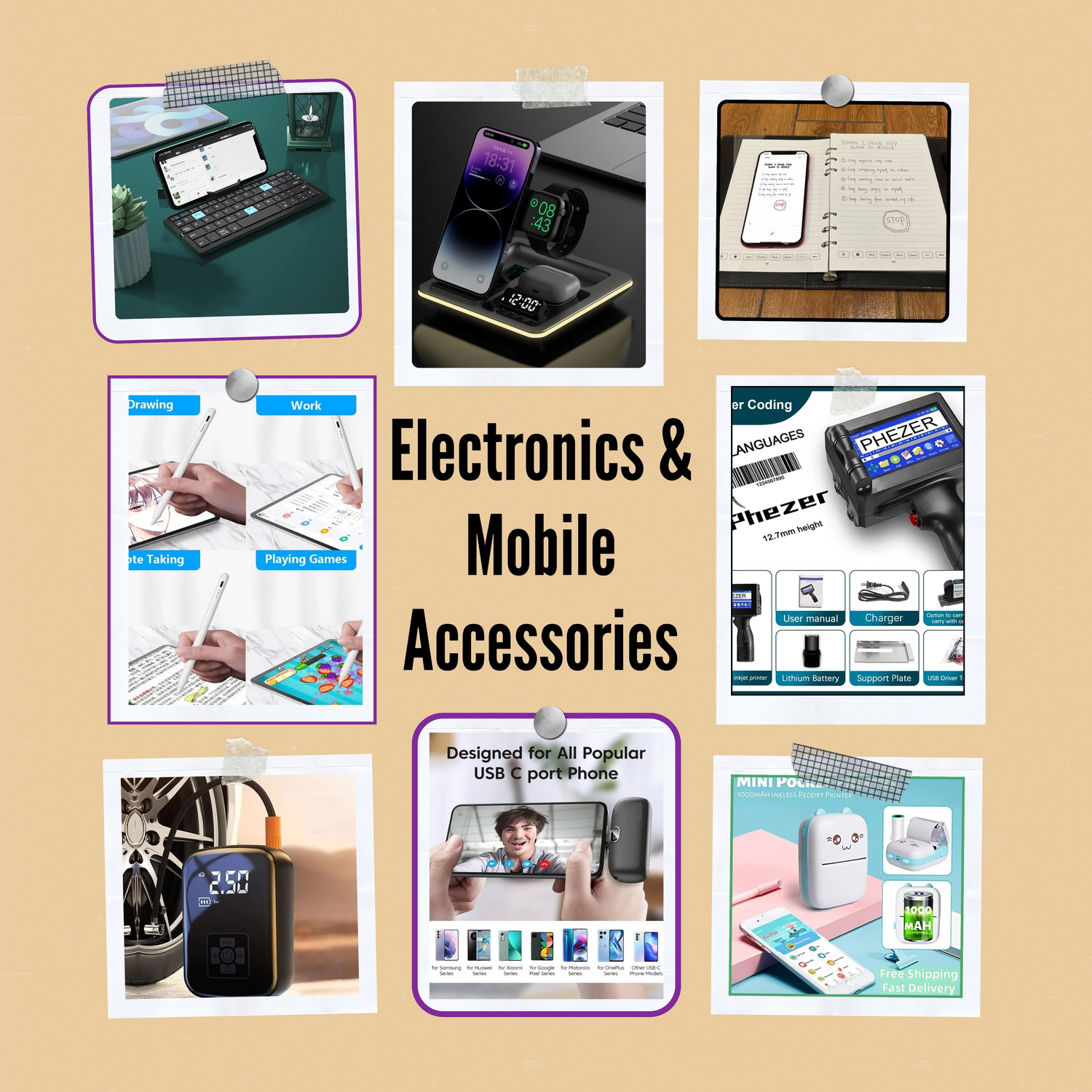 Electronics & Mobile Accessories