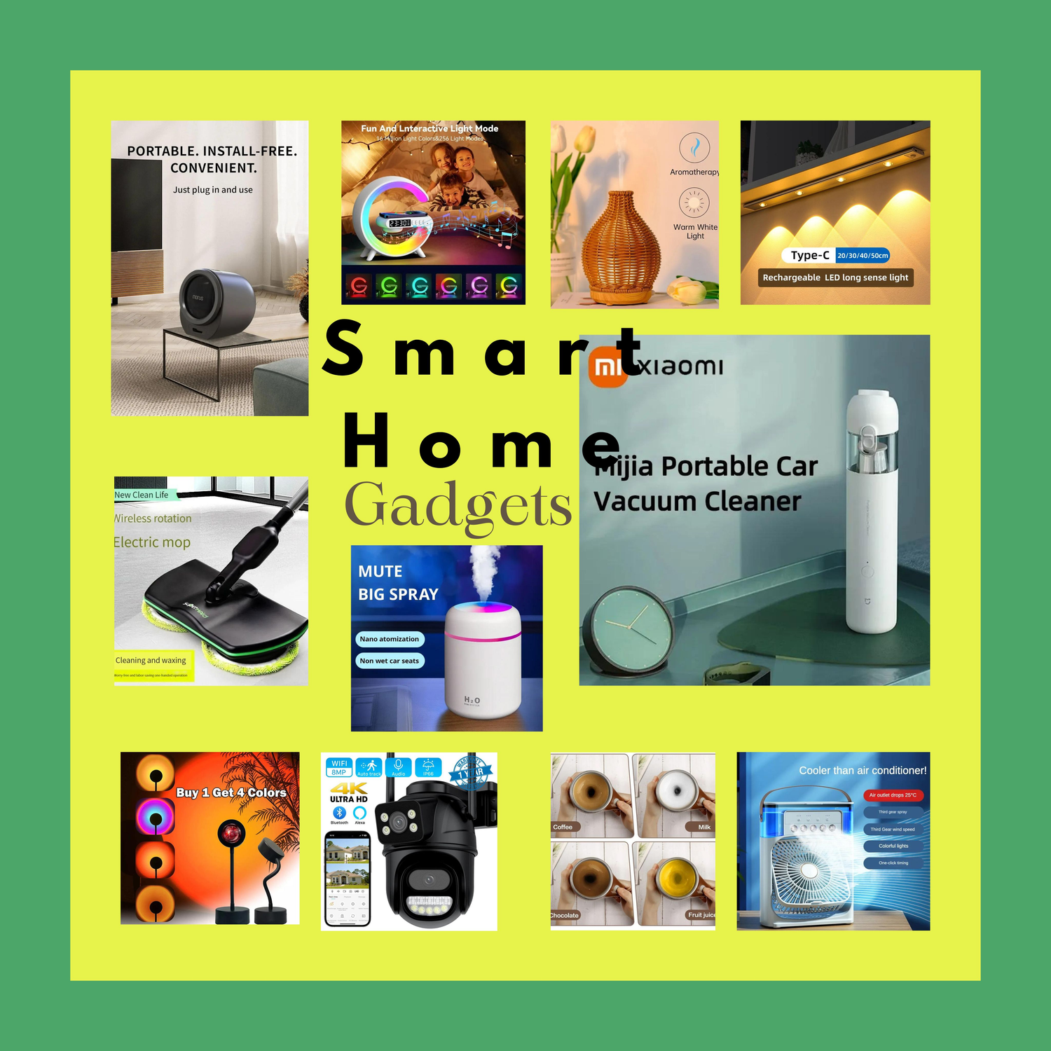 Smart home gadgets