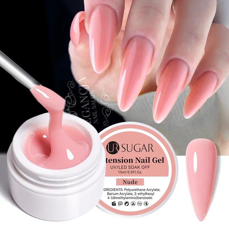 UR-SUGAR Milky 15ml Jelly White Clear Pink colors