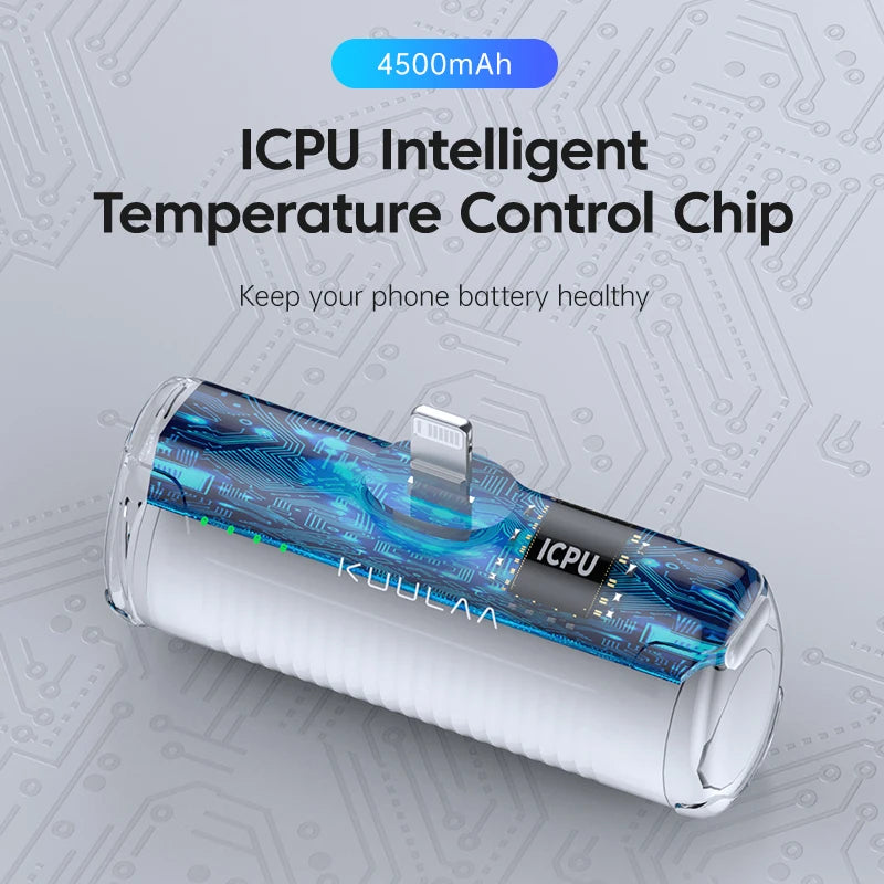 KUULAA Mini Power Bank 4500mAh