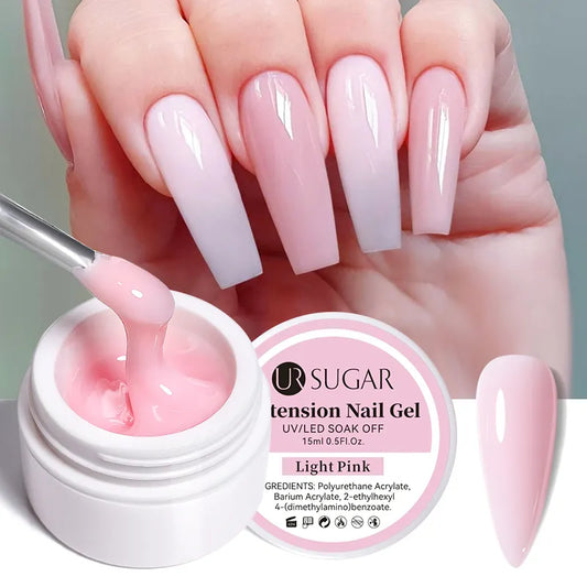 UR-SUGAR Milky 15ml Jelly White Clear Pink colors