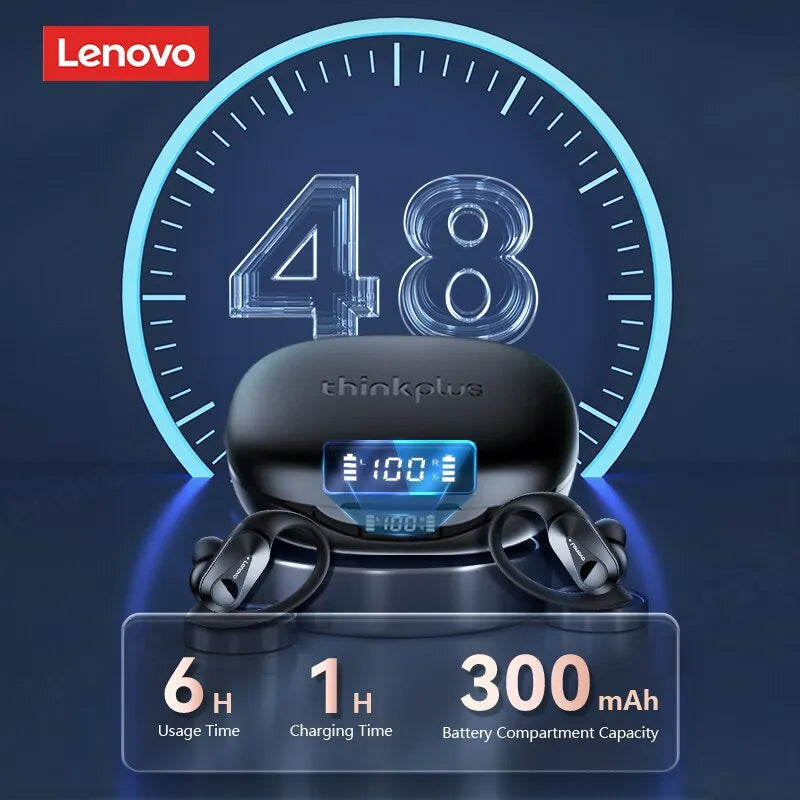 Lenovo LP75 Bluetooth 5.3 Noise Reduction Gaming Earbuds
