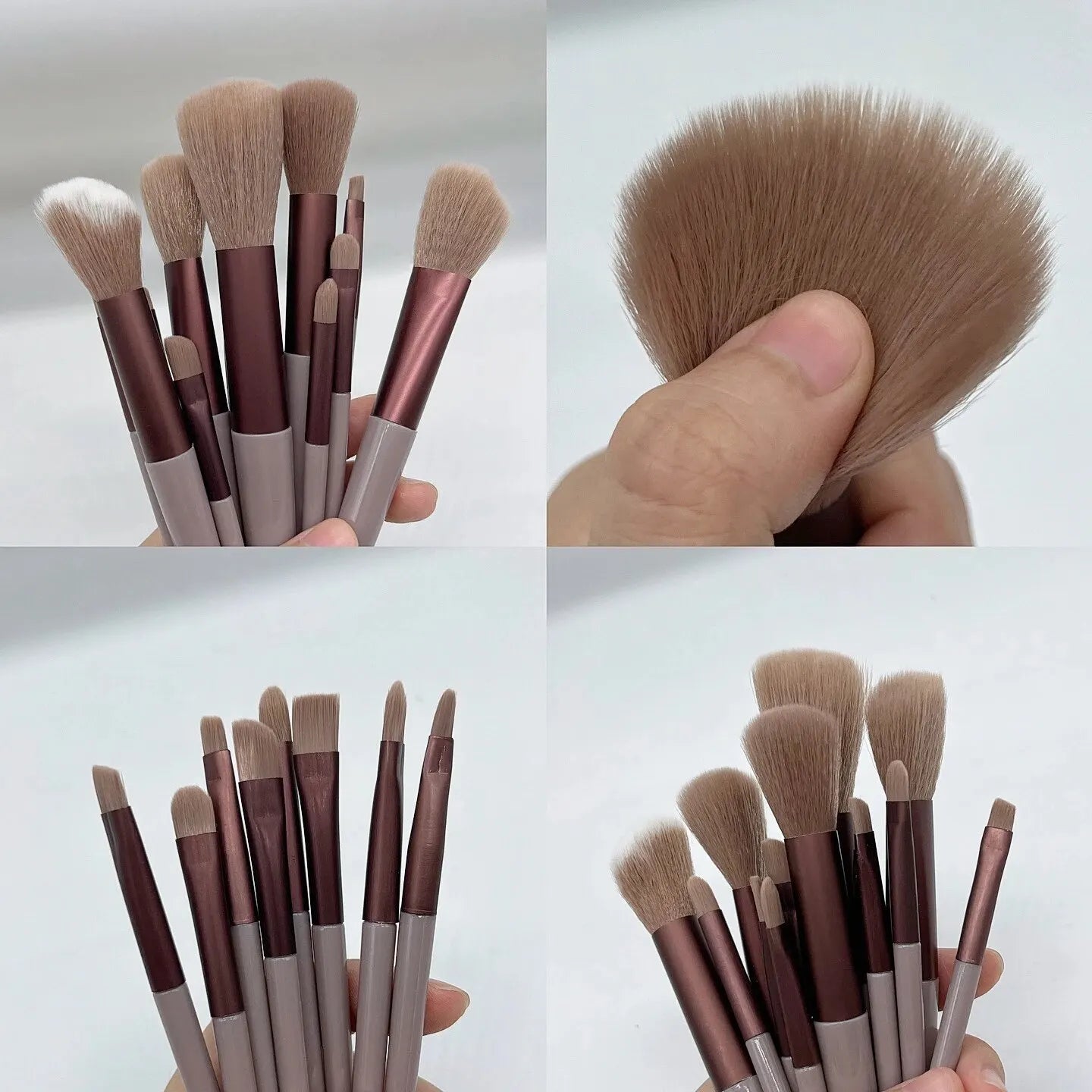 Makeup Soft Brushes of 13 PCS Set with Bag