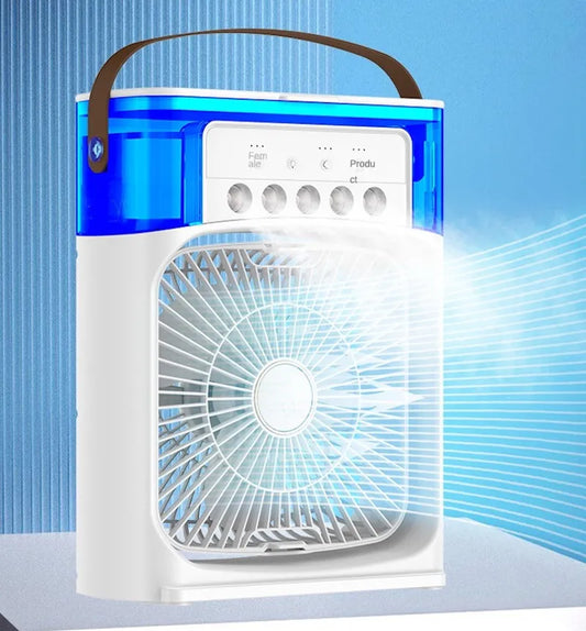 Portable Humidifier AIr Conditioner Hydrocooling 3 Speed Fan