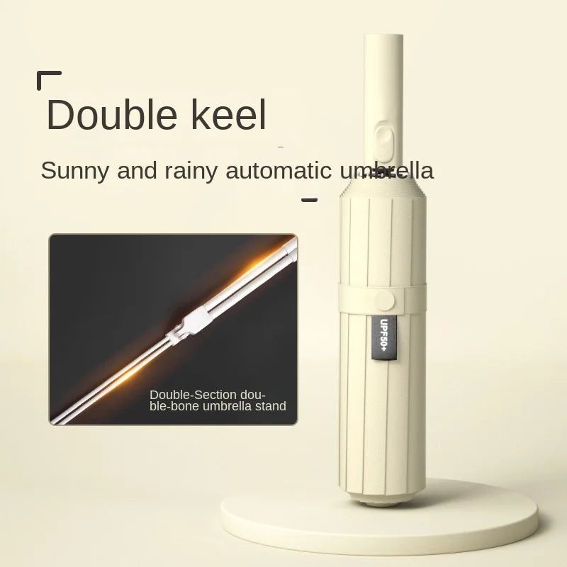Automatic Folding Thickened UV-Proof Sun Umbrella