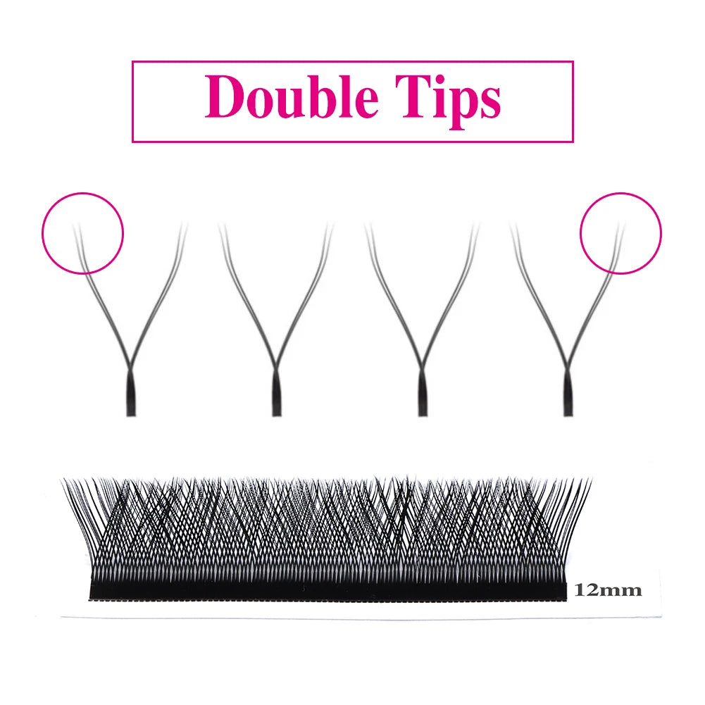 FADVAN Natural Soft YY Shape Lashes 2D/3D 0.07 Faux Mink C/D/L 8-15mm