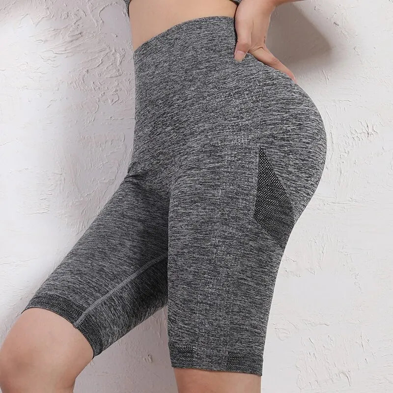 Women Butt Lifting High Waist Yoga Shorts