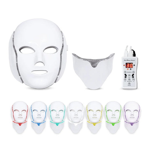 7 Colors LED Light Face Mask Therapy Device