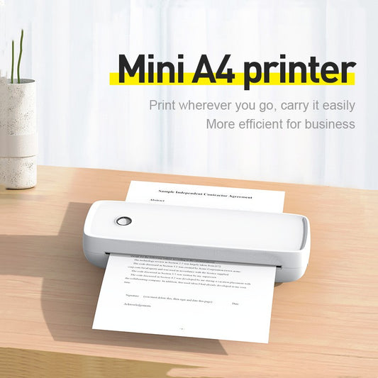 A4 Thermal File Document Printer